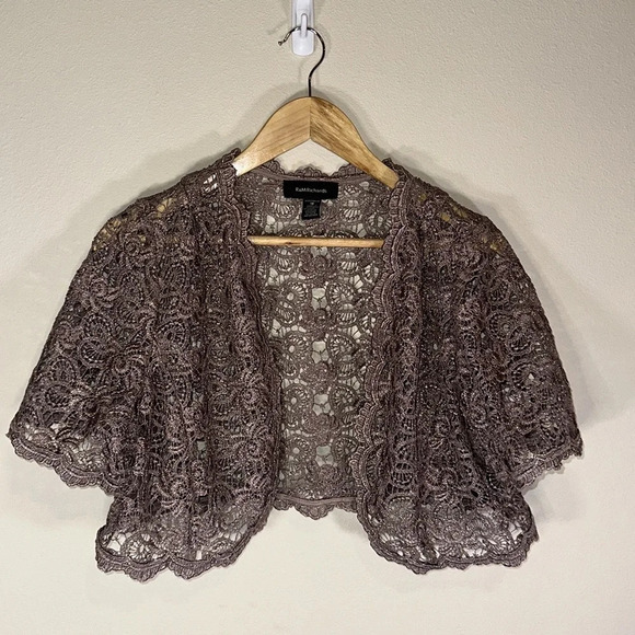 R&M Richards Two Piece Dress Set Size 18 Women Cocktail Formal Mother of Bride - Picture 8 of 15